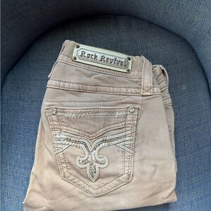 Rock Revival Tan Women's Jeans